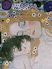Gustav Klimt Three Ages of Woman - Mother and Child (detail III) painting